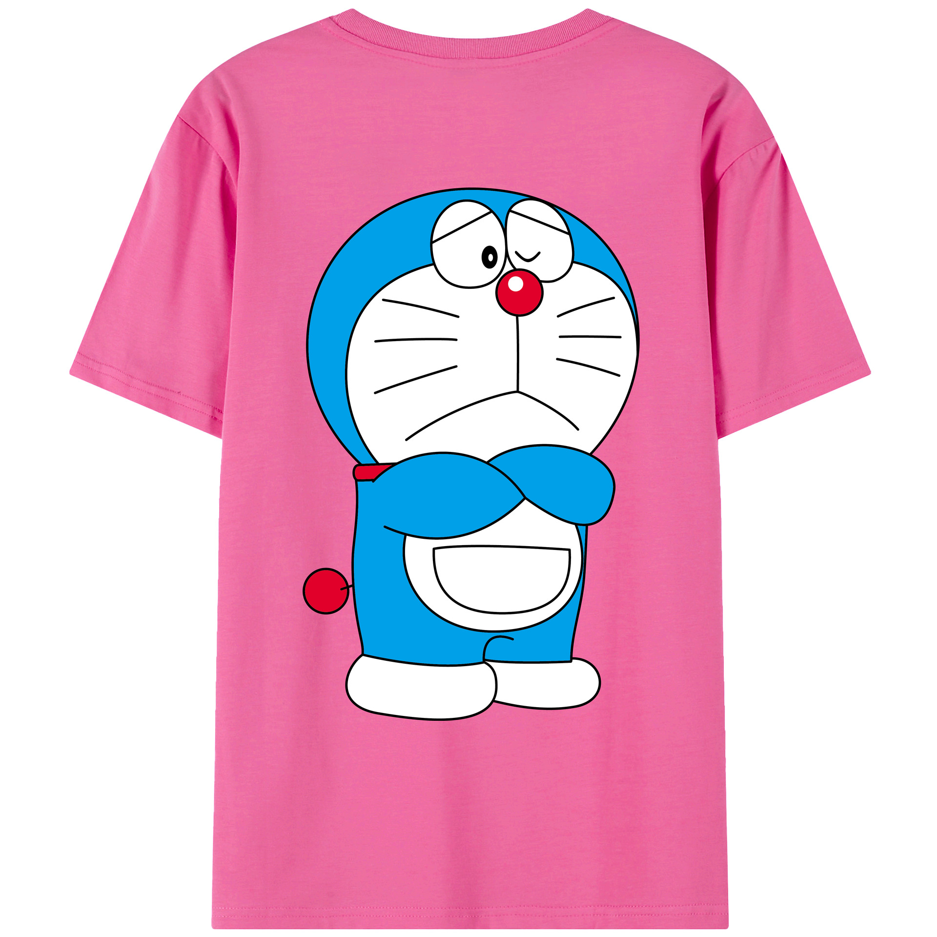 （画像用） ドラえもん Doraemon レディース半袖Tシャツ(バックプリント)
